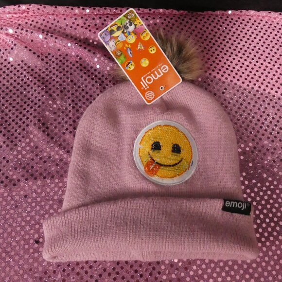 GERTEX | size 4-6x | Girls Emoji Hat | NWT - Picture 1 of 13
